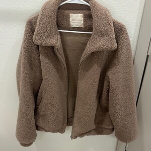 Brown Sherpa Jacket